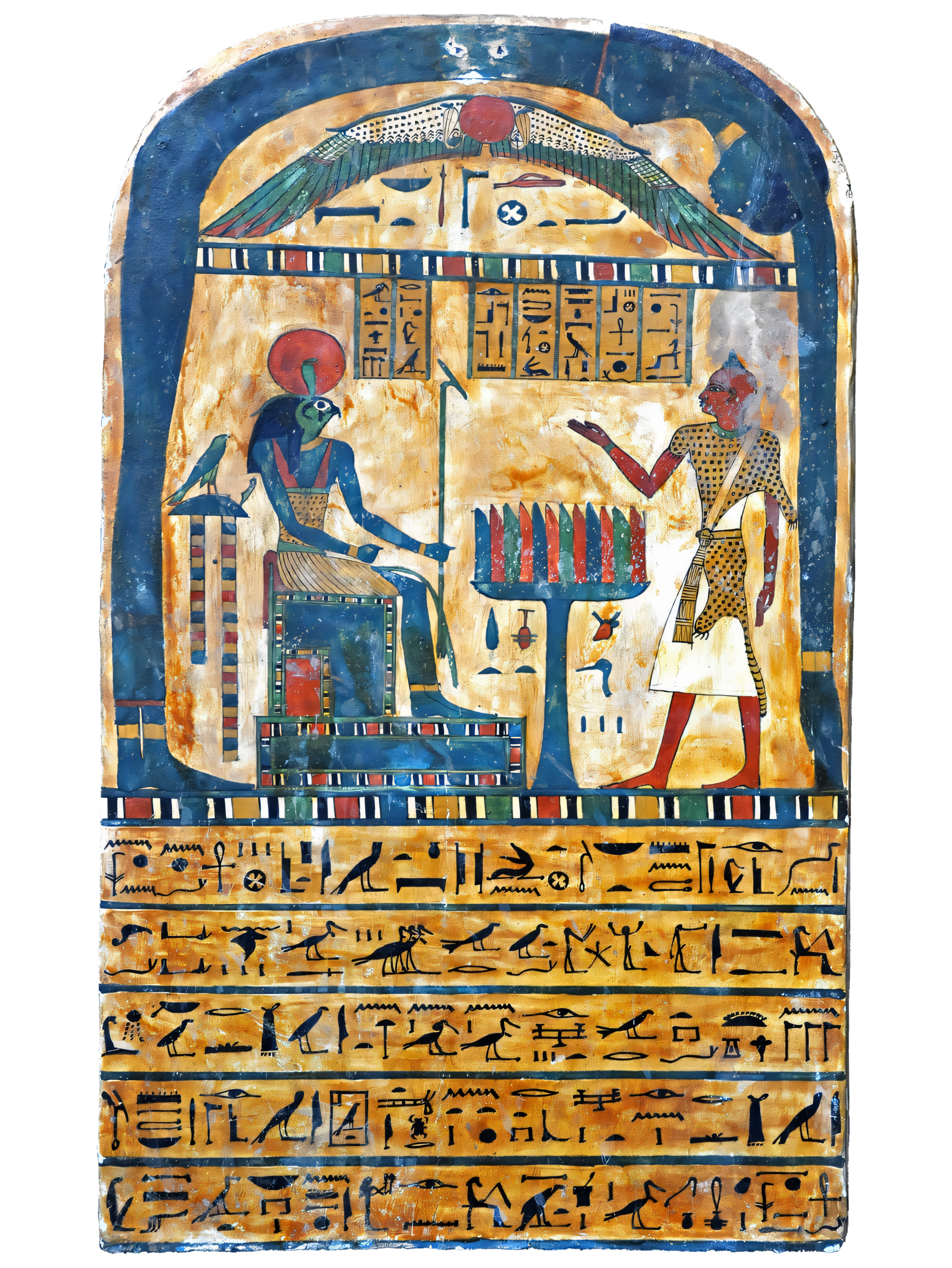 The front of the Stele of Revealing